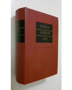 käytetty kirja Kuka kukin on 1960 : henkilötietoja nykypolven suomalaisista