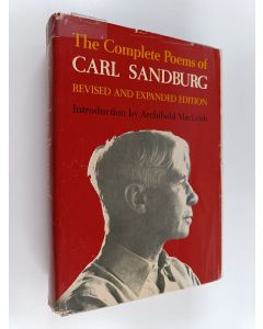 Kirjailijan Carl Sandburg käytetty kirja The complete poems of Carl Sandburg