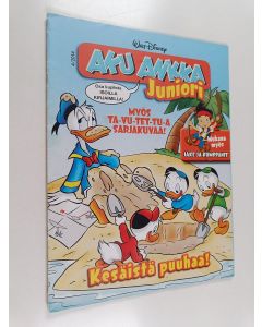 Kirjailijan Walt Disney käytetty teos Aku Ankka juniori 4/2014