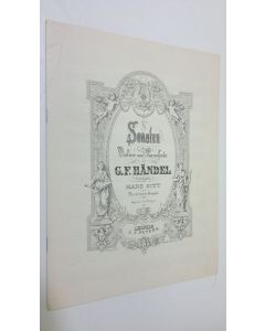 Kirjailijan G. F. Händel käytetty teos Sonaten fur violine und pienoforte