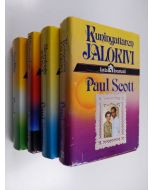 Kirjailijan Paul Scott käytetty kirja Intia-Kvartetti sarja osat 1-4 : Kuningattaren jalokivi ; Skorpionin päivä ; Hiljaisuuden tornit ; Saaliin jako