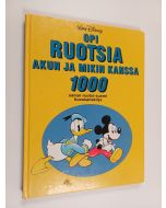 Kirjailijan Walt Disney käytetty kirja Opi ruotsia Akun ja Mikin kanssa