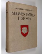 Kirjailijan Johannes Öhquist käytetty kirja Suomen taiteen historia