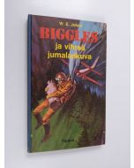 Kirjailijan W. E. Johns käytetty kirja Biggles ja vihreä jumalankuva