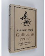 Kirjailijan Jonathan Swift käytetty kirja Gulliverin retket