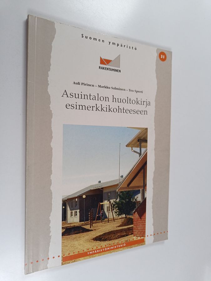 Asuintalon huoltokirja esimerkkikohteeseen