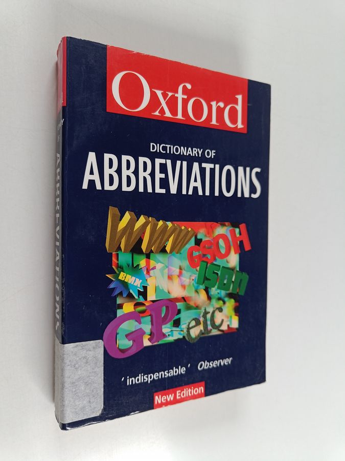 The Oxford Dictionary of Abbreviations