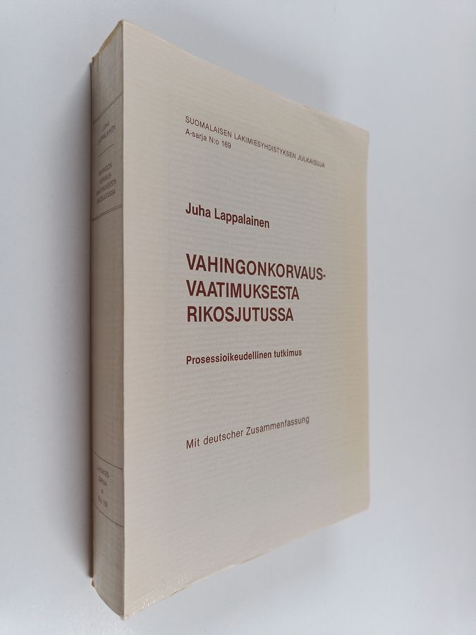 Vahingonkorvausvaatimuksesta rikosjutussa