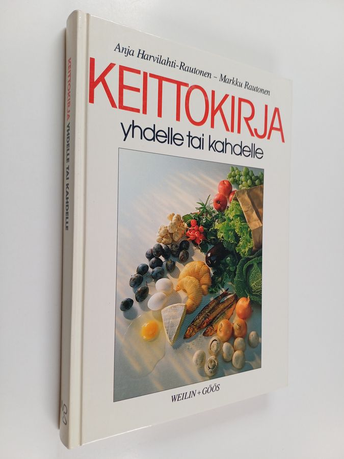 Anjan ja Markun keittokirja pieniä kattilakuntia varten