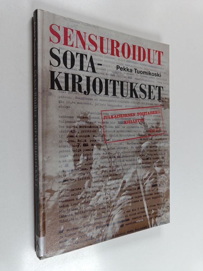 Sensuroidut sotakirjoitukset