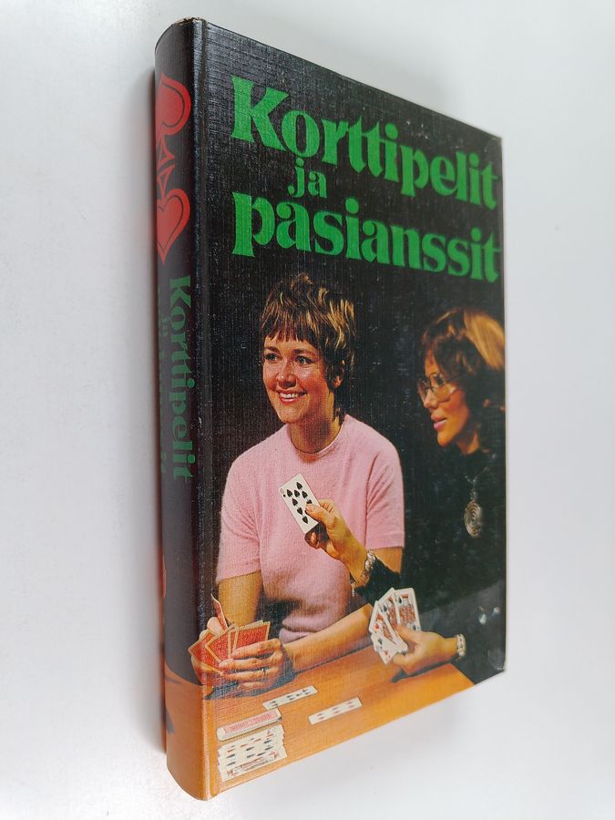 Ilmo (toim.) Kurki-Suonio : Korttipelit ja pasianssit : yhteislaitos Korttipelikirjasta ja Pasianssikirjasta