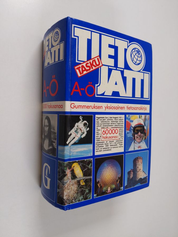 Taskutietojätti : A-Ö : Gummeruksen yksiosainen tietosanakirja