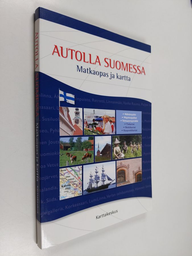 Autolla Suomessa : matkaopas ja kartta