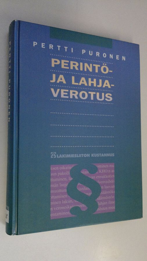 Perintö- ja lahjaverotus