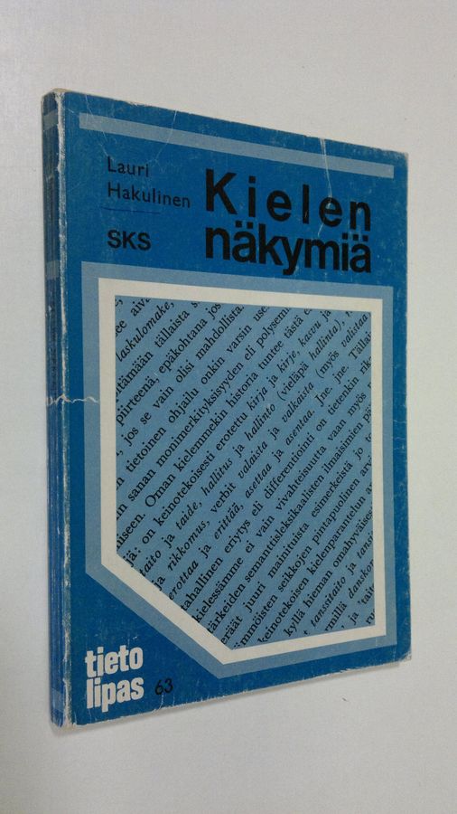Kielen näkymiä