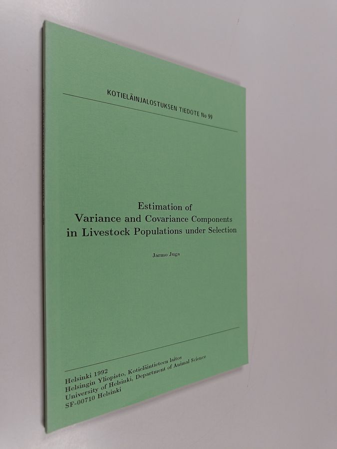 Estimation of variance and covariance components in livestock populations under selection