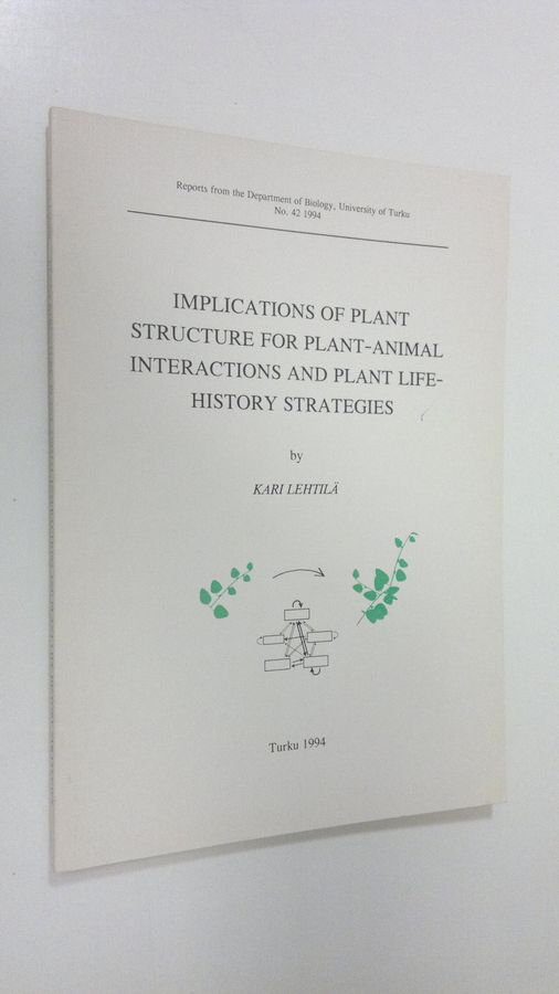 Implications of plant structure for plant-animal interactions and plant life-history strategies