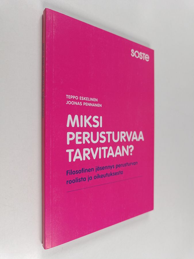 Miksi perusturvaa tarvitaan?
