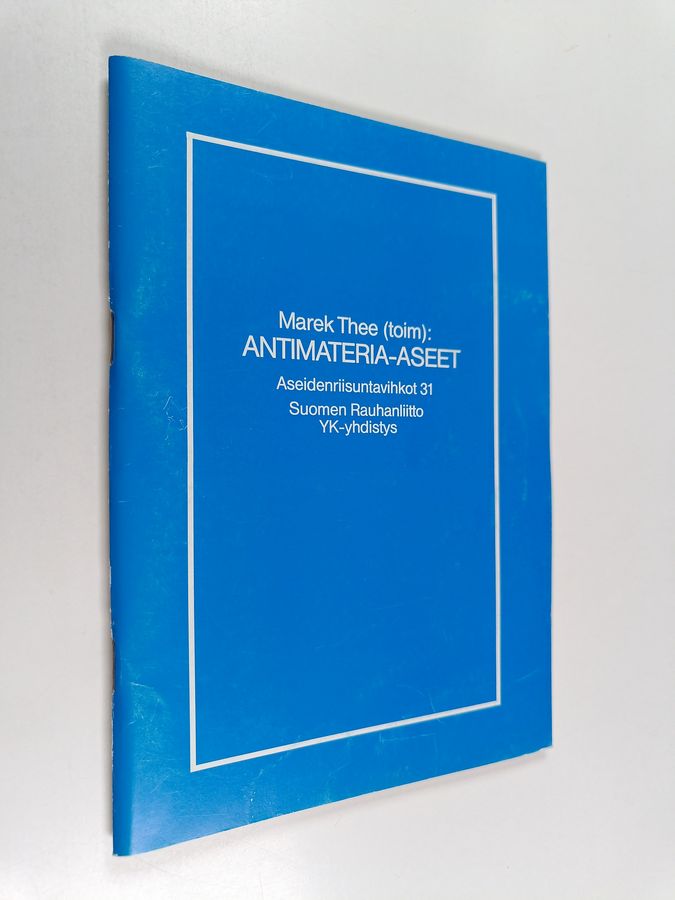 Antimateria-aseet