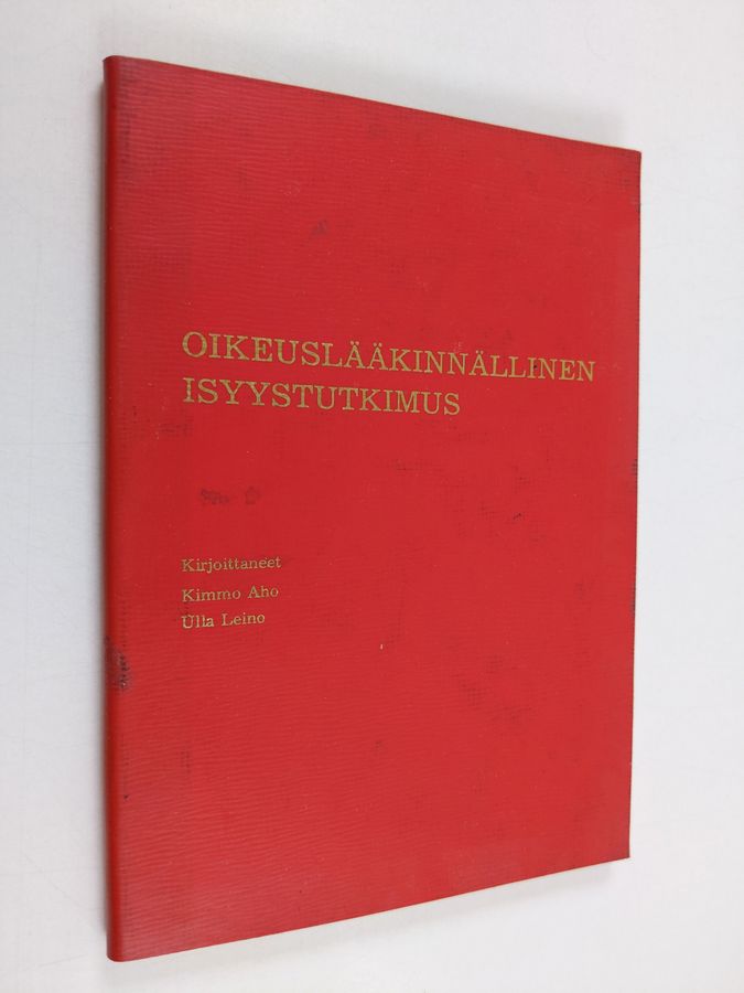 Oikeuslääkinnällinen isyystutkimus