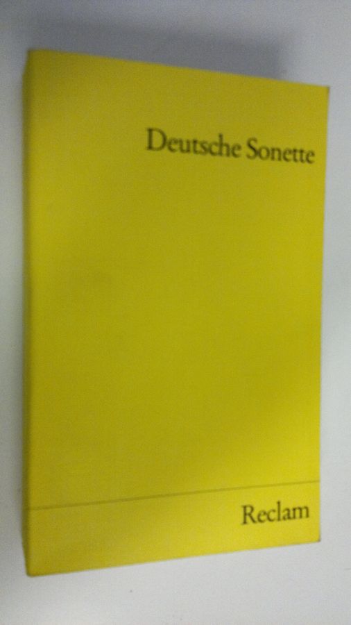 Deutsche Sonette