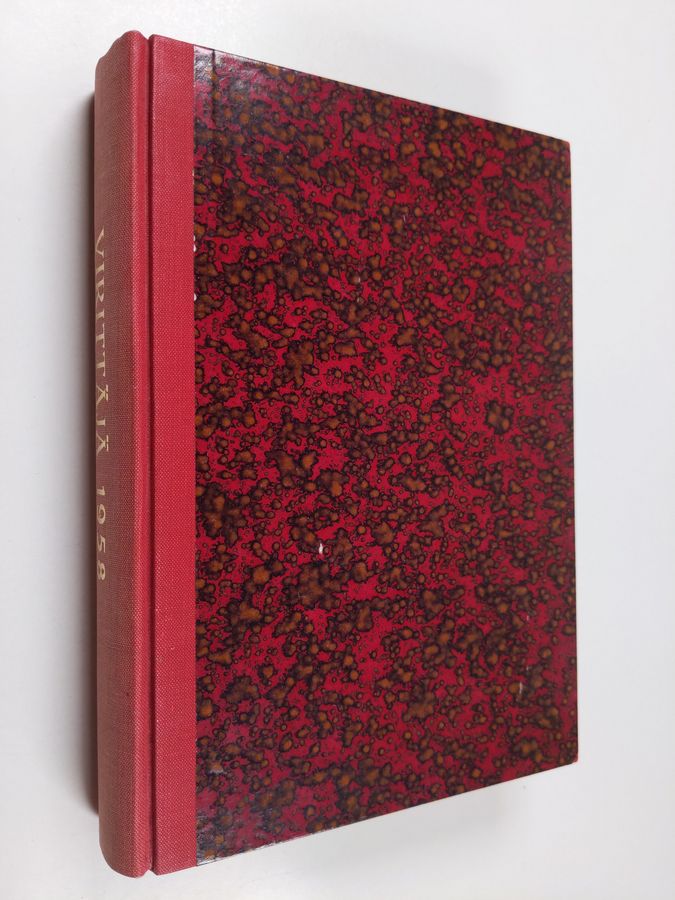 Virittäjä 1958 : kotikielen seuran aikakauslehti (vuosikerta yhteensidottuna)