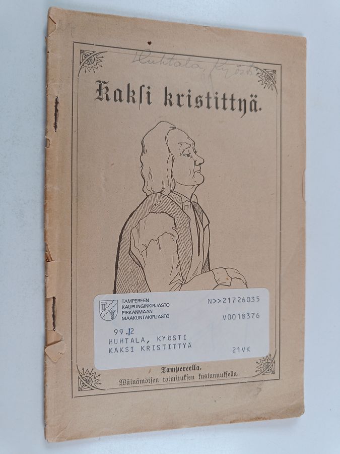 Kaksi kristittyä - Paavo Ruotsalainen ; Fransiskus Assisilainen