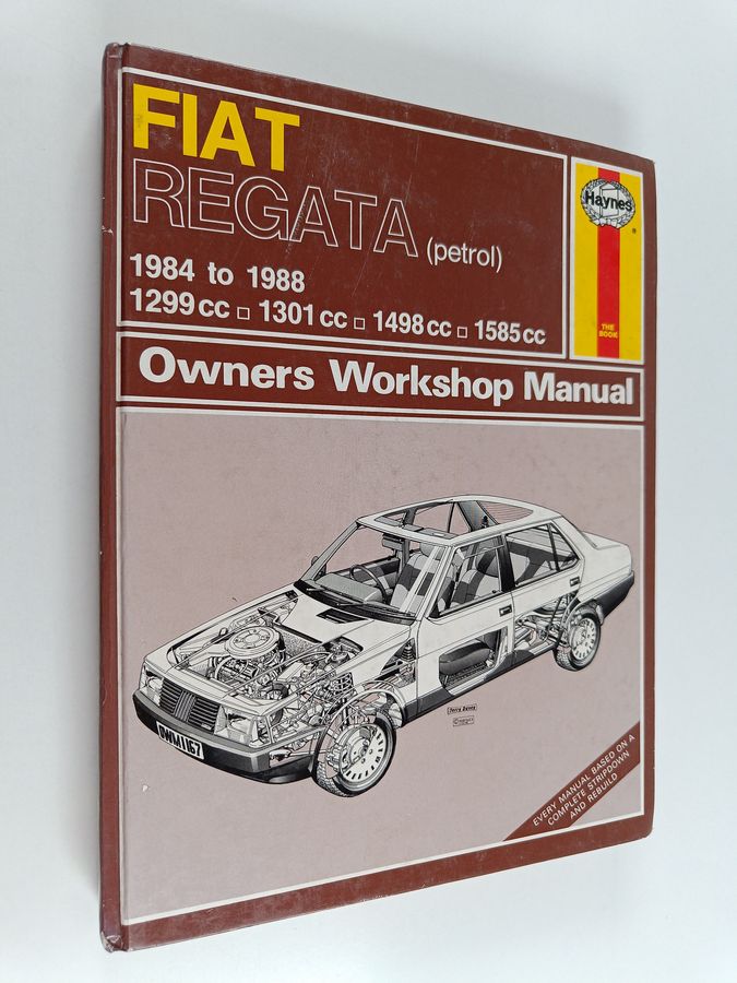 P. G. Strasman : Fiat Regata (petrol) owners workshop manual : 1984 to 1988 : 1299cc, 1301cc, 1498cc, 1585cc