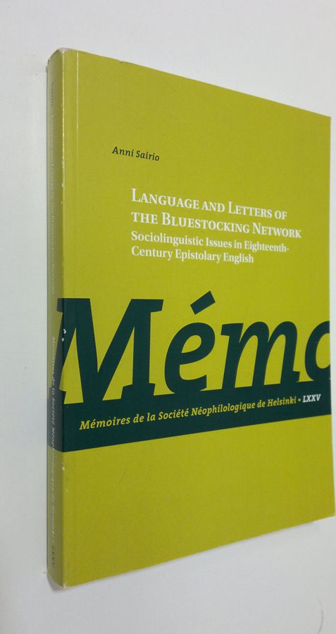 Language and letters of the Bluestocking network