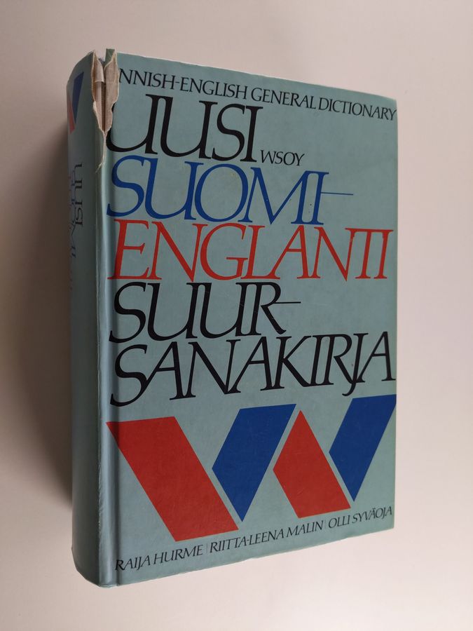Uusi suomi-englanti suursanakirja =