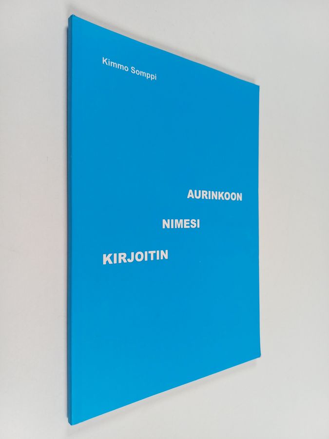 Aurinkoon nimesi kirjoitin