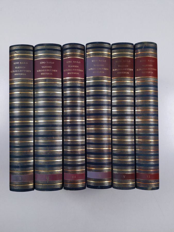 Eino Railo : Yleisen kirjallisuuden historia 1-6