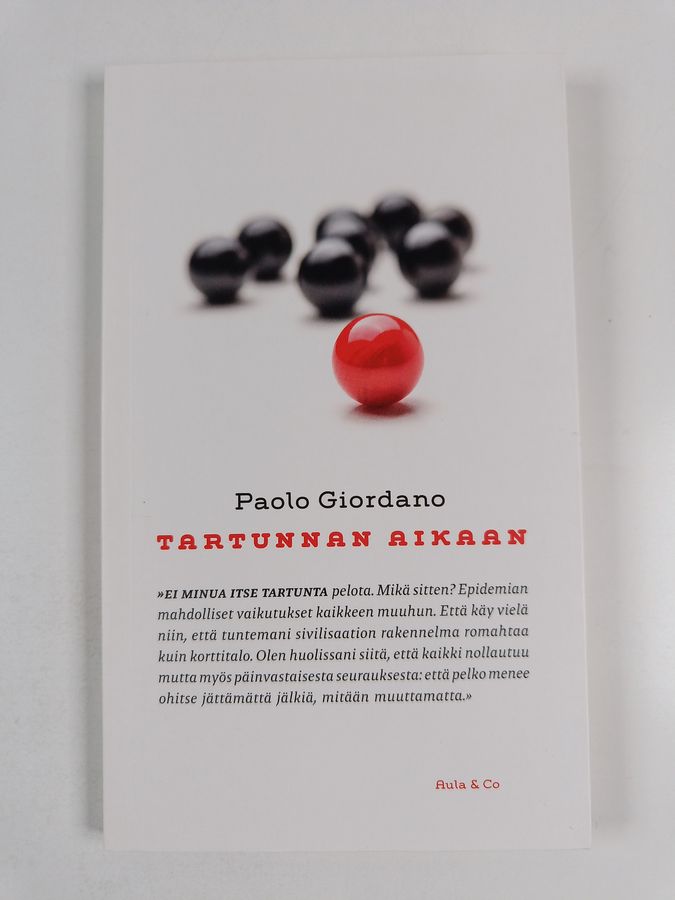Paolo Giordano : Tartunnan aikaan