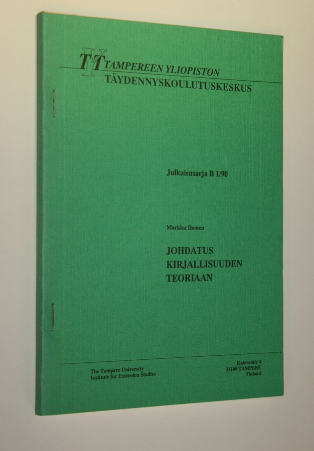 Johdatus kirjallisuuden teoriaan