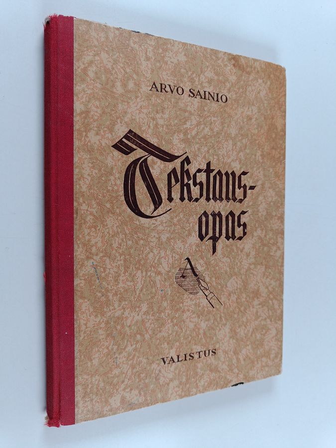 Arvo Sainio : Tekstausopas