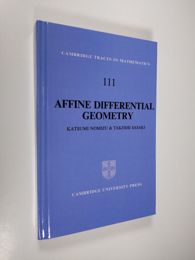 Affine Differential Geometry - Geometry of Affine Immersions