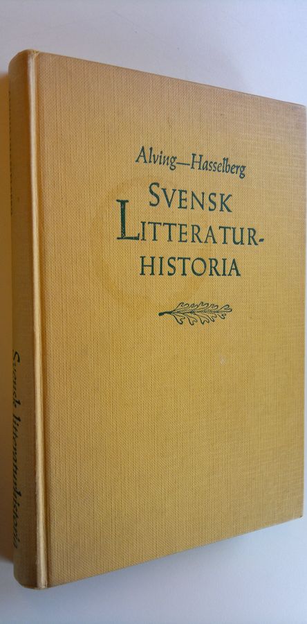 Hjalmar Alving : Svensk litteraturhistoria