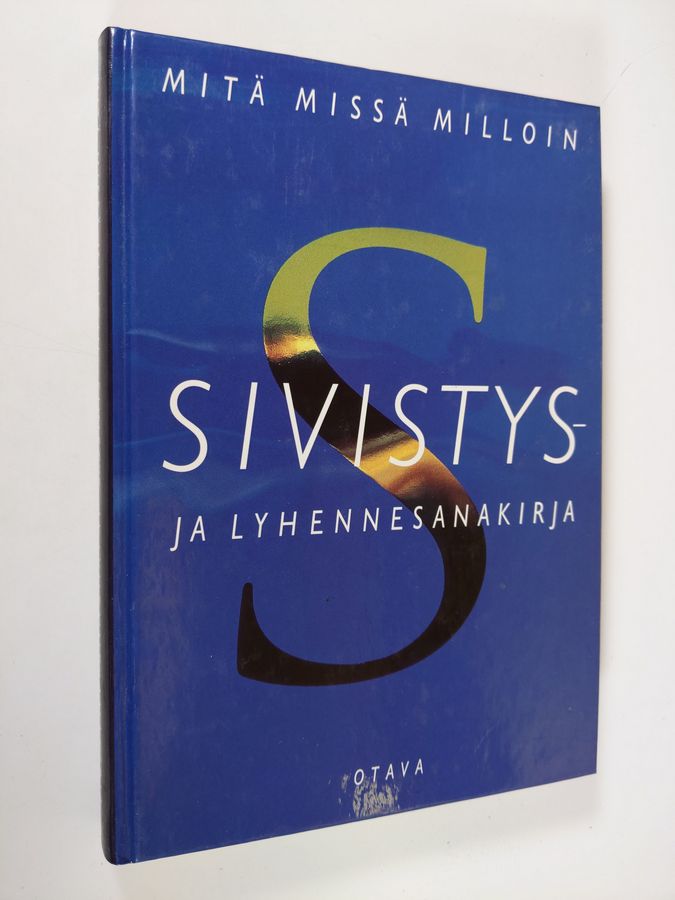 Sivistys- ja lyhennesanakirja
