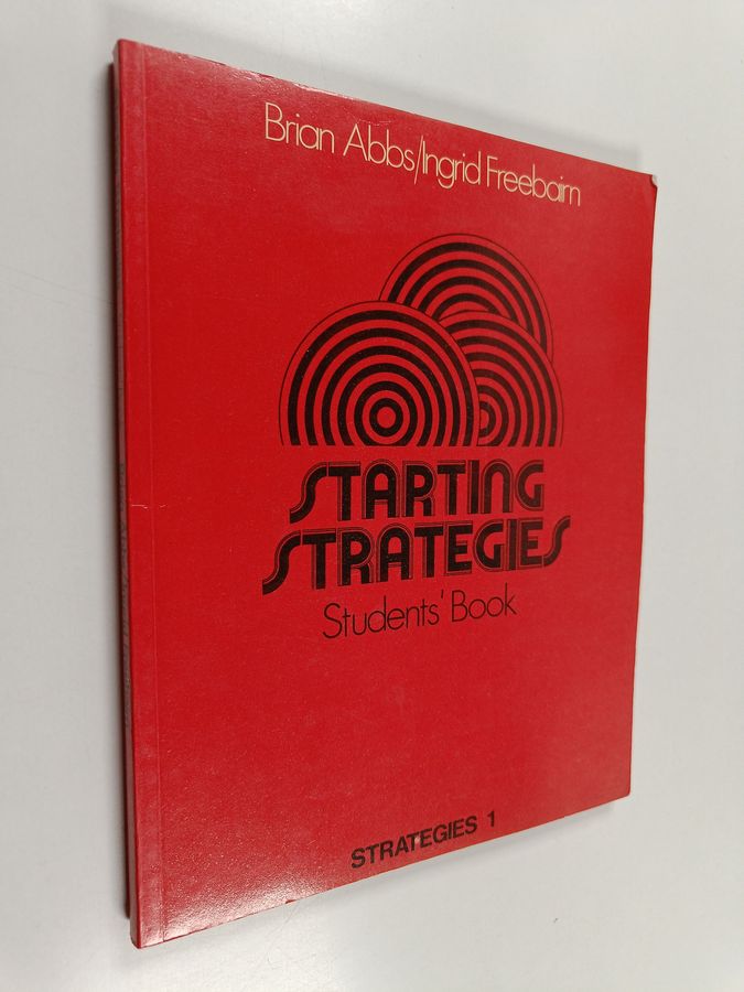 Strategies; an integrated language course for beginners of English, 1