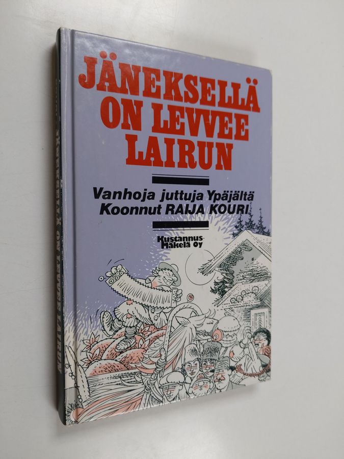 Jäneksellä on levvee lairun