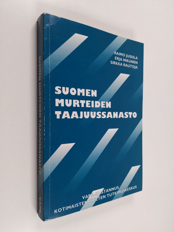 Suomen murteiden taajuussanasto =
