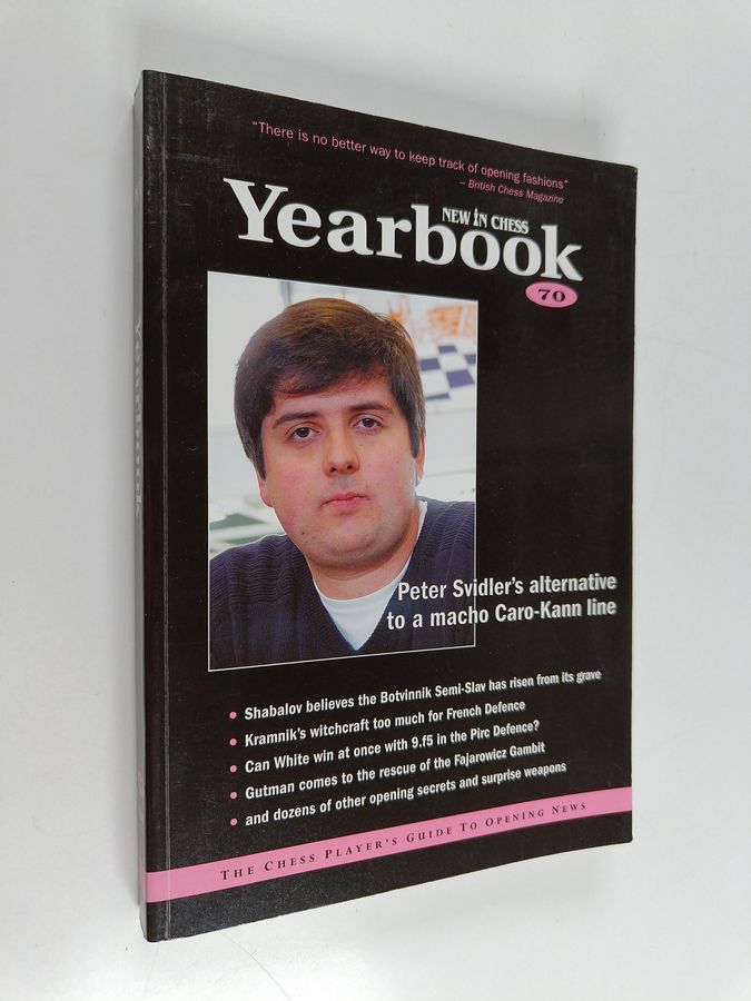 Peter Svidler's Alternative to a Macho Caro-Kann Line - New in Chess Yearbook 70