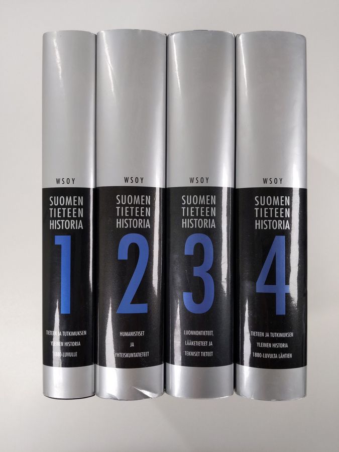 Päiviö (toim.) Tommila : Suomen tieteen historia 1-4