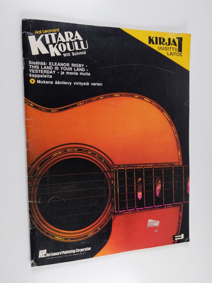 Hal Leonard kitarakoulu 1