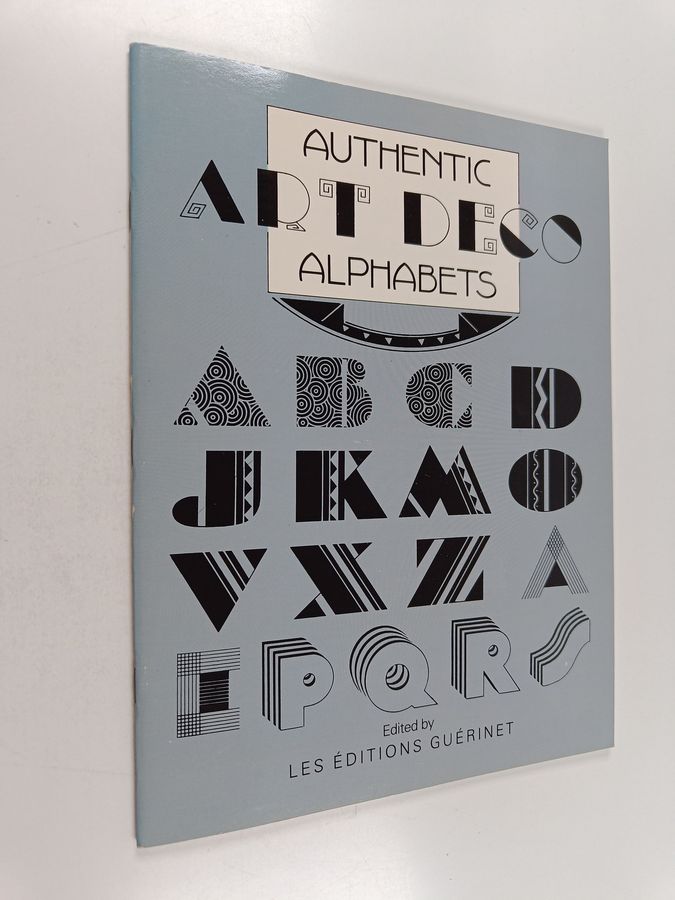 Authentic Art Deco Alphabets