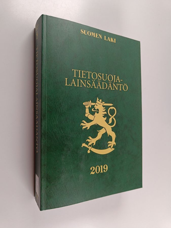 Tietosuojalainsäädäntö 2019