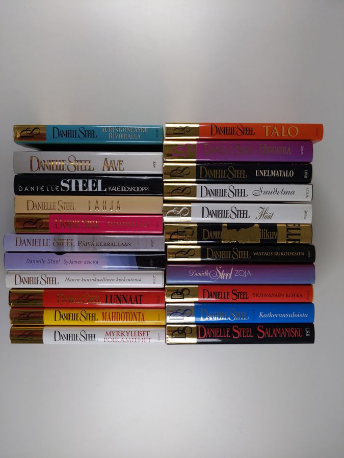 Danielle Steel : Danielle Steel -setti (22 kirjaa)