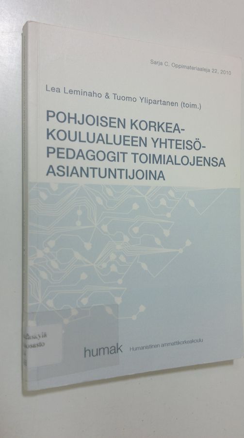 Pohjoisen korkeakoulualueen yhteisöpedagogit toimialojensa asiantuntijoina