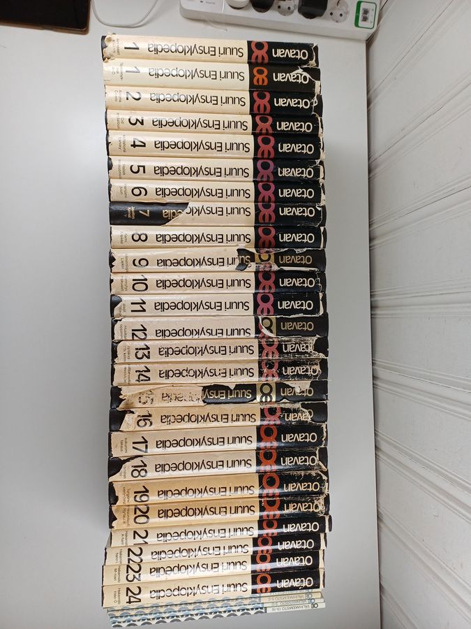 Otavan Suuri Ensyklopedia 1-24 + välihakemisto 1-4