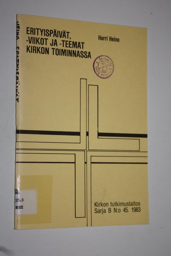 Erityispäivät, -viikot ja -teemat kirkon toiminnassa